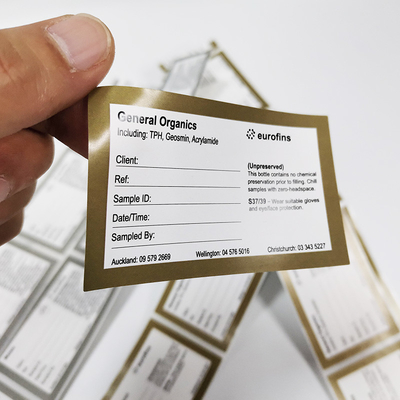 Opakowanie Błyszczący papier samoprzylepny Trwały papier do wymiennych naklejek CMYK