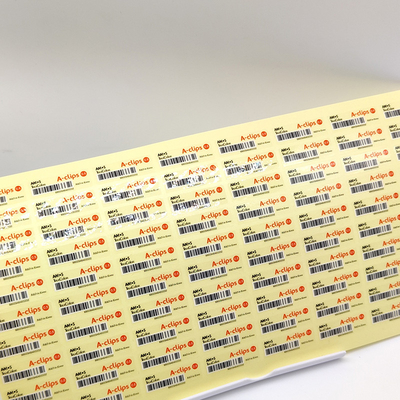 Logo Print Pantone Color Stickers Dostosowana wodoodporna błyszcząca naklejka winylowa w rolce
