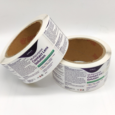 Folia BOPP Drukowanie etykiet farmaceutycznych Cyfrowa etykieta PVC dla medycyny