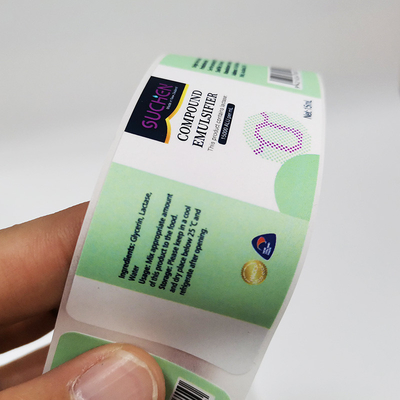 Materiały BOPP Etykiety produktów chemicznych 60 mm X 30 mm Codzienna etykieta gospodarstwa domowego