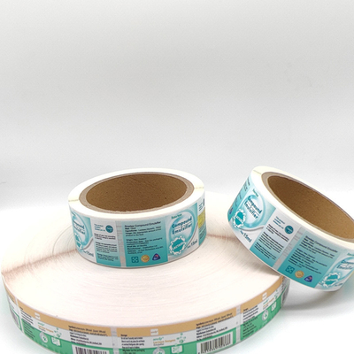 Materiały BOPP Etykiety produktów chemicznych 60 mm X 30 mm Codzienna etykieta gospodarstwa domowego