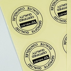 Przezroczysty materiał winylowy Niestandardowe naklejki samoprzylepne Arkusze druku fleksograficznego