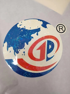 Łatwe do zrzucenia Holograficzne naklejki do pieczęci UV Odporne na drukowanie Trwałe wodoodporne etykiety laserowe do logo