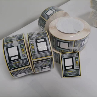 Wodotwórcze naklejki z winylu na urządzenia elektroniczne drukowalne i zapisywalne na pustym obszarze