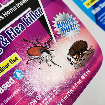 Druk offsetowy Etykiety produktów chemicznych Codzienne domowe etykiety rolkowe Bopp