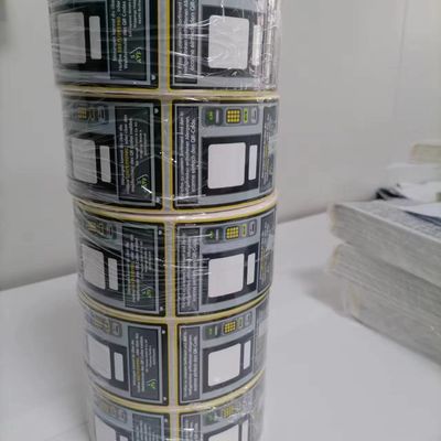 Wodotwórcze naklejki z winylu na urządzenia elektroniczne drukowalne i zapisywalne na pustym obszarze